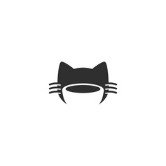 Cat bowl. logo