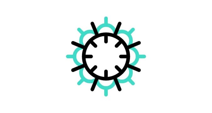 background with a circle
