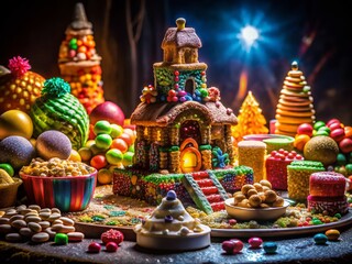 Fototapeta premium Low Light Photography: Sweet Togo - Sugar & Candy Series