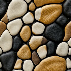 Ball python snakeskin animal pattern, seamless, tileable.