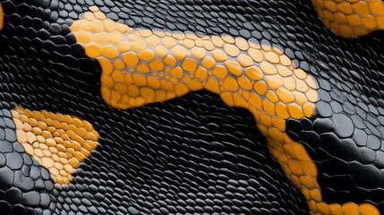 Ball python snakeskin animal pattern, seamless, tileable.