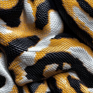 Ball python snakeskin animal pattern, seamless, tileable.