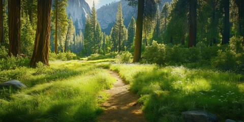 Obraz premium National Park USA Soothing and Calming Visua