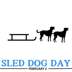 National Sled Dog Day or Sled Dog Day is celebrated on February 2