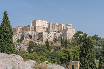 The Acropolis the Sacred Rock in Athens Greece