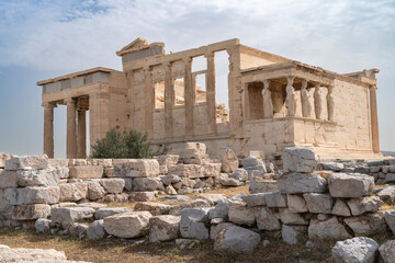 Obraz premium The Acropolis the Sacred Rock in Athens Greece