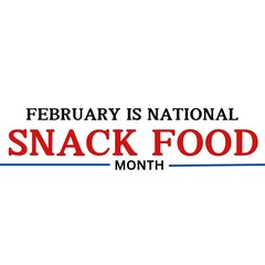 national snack food month 