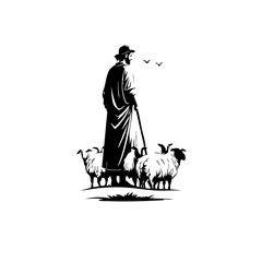 Shepherd Vector Logo Design