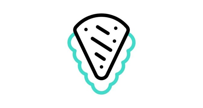 ice cream cone with heart