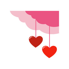 Modern Valentine Border