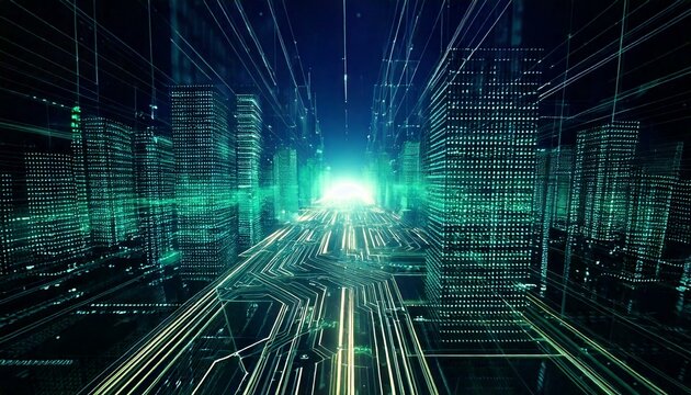 Business, Wirtschaft mit Vernetzungen der Welt