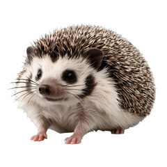 Obraz premium Hedgehog isolated on transparent background