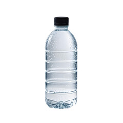 Naklejka premium clear plastic water bottle on air