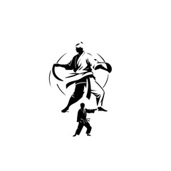 Obraz premium Karate in Motion