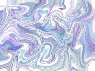 Obraz premium Abstract Swirl Pale Green Blue Purple Background