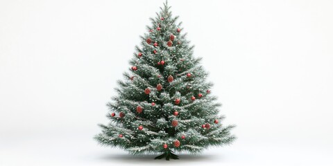 Fototapeta premium Festive Christmas Tree Decoration