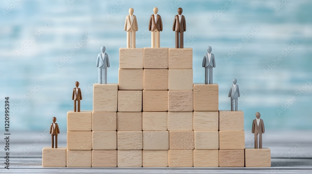 Poster a creative representation of diversity leadership and the collective pursuit of success through a wo
