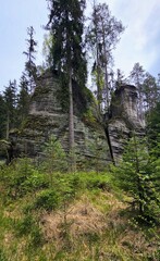 Skały Adrszpach, Czechy © Irena