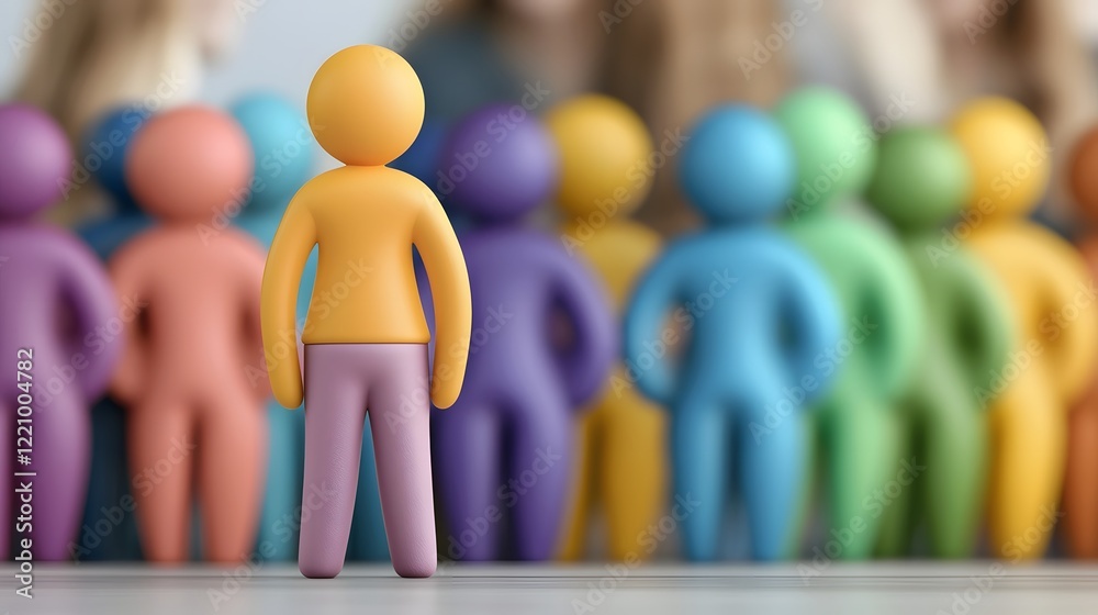 Aufkleber diverse corporate leadership team fostering a culture of and inclusion through collective decision m