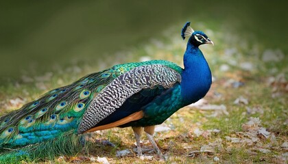 Obraz premium peacock with feathers
