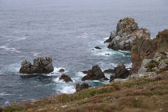 Ocean view in Bretagne, France