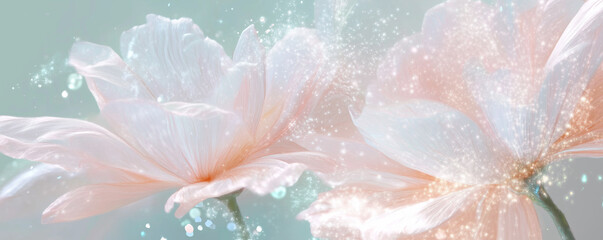 background with flowers