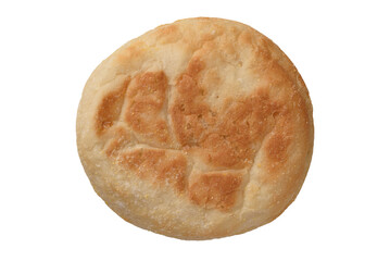 Fresh homemade English muffins for breakfast