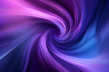 Abstract pink neon light wave with glow effect