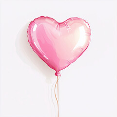 pink heart-shaped balloons