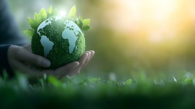 Environmentally conscious business professionals having a corporate sustainability meeting to discuss green technology solutions and eco friendly business strategies for a sustainable future