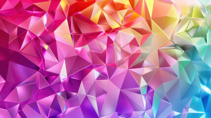 Obraz premium holographic rainbow foil