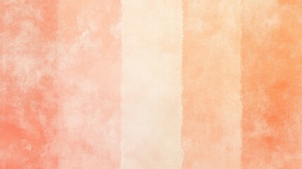 Fototapeta premium A soft orange gradient blending from rich tangerine to pale peach, evoking a calm yet lively atmosphere. The gradient effect offers a clean, modern look with a subtle texture.