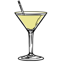 Detailed Cocktail Vector Art Collection for Creative and Professional Use