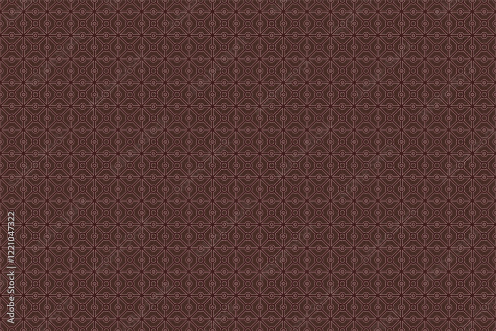 Poster classic geometric seamless ornamental pattern - symmetric texture. vector repeatable oriental backgr