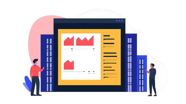 User-friendly Property Management Dashboard Displaying Occupancy Rates and Financial Summaries