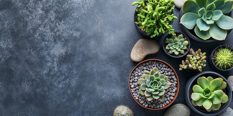 Lush Succulents: A Serene Oasis of Greenery Bringing Calm and Joy to Your Space