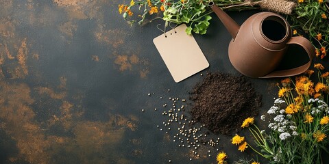Nurturing Nature: A Gardening Journey with Soil, Seeds, and Vibrant Blooms Awaits