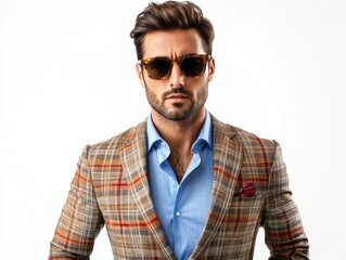 Obraz premium Stylish Man in Suit