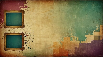 Abstract retro vintage textured background