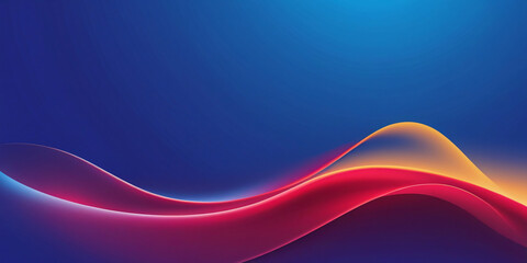 Abstract Background With Waves