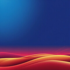 Naklejka premium Abstract Background With Waves