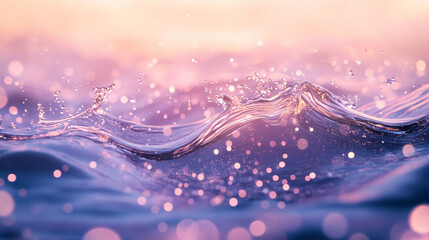 Beautiful and lovely glowing curved geometric lines background, product presentation concept curved wave liquid flowing fluid lines, curved line concept abstract background with bokeh or glitters.