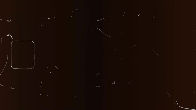 Grunge film. Retro vintage old overlay filter and rolling edge for videos, intros, presentations, memories and visual effects. High quality 4k footage