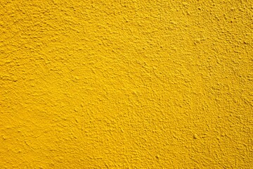 Vibrant Yellow Wall Background Texture - Perfect for Design Projects