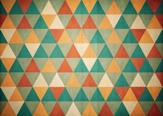 Obraz premium Vintage Minimalist Pattern Background for Text Overlay - Retro Geometric Design