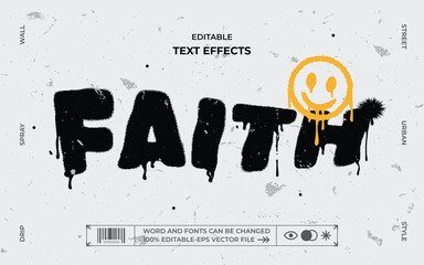 Modern Vibes text effects. Brutalism text effects