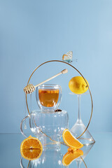 Сreative tea photography