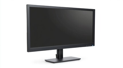 Sleek Modern Computer Monitor - High-Quality Display for Work and Entertainment