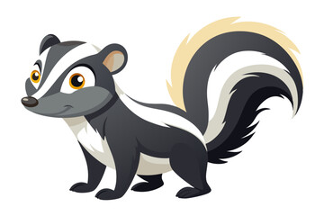 Vector Illustration of a Cartoon Animation of SKU on White Background - Cute, Fun, and Colorful Design for Digital Projects