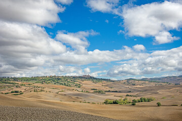 Obraz premium Panoramica Val D'Orcia
